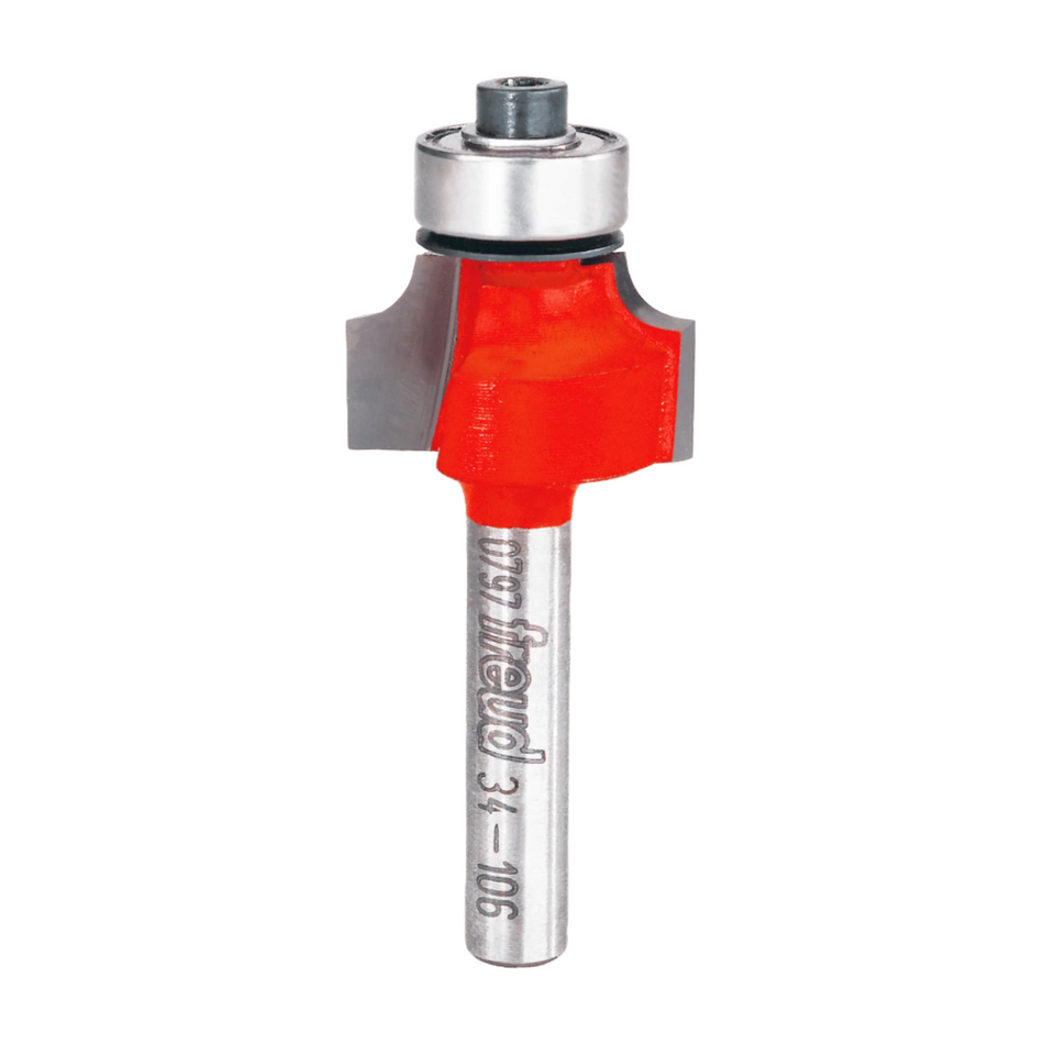 Freud, 34-106 5/32'' Radius Round Over Rounding Router Bit 1/4'' Shank