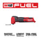 Milwaukee, 2526-20 M12 FUEL 12 Volt Lithium-Ion Brushless Cordless Oscillating Multi-Tool  - Tool Only
