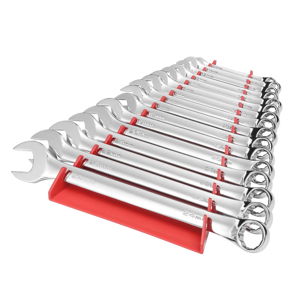 Ernst, 5160 16 Tool Reverse Wrench Tray-Red