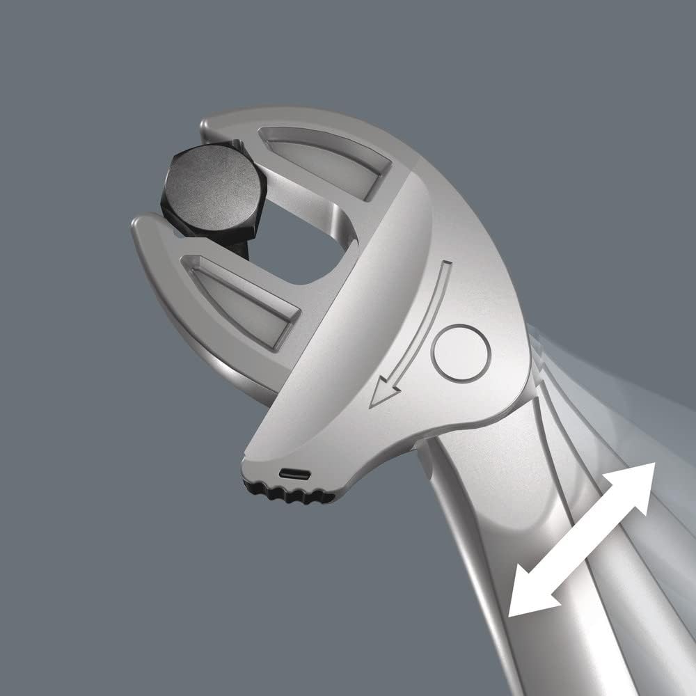 Wera Tools Joker 6004 16" Steel Adjustable Wrench