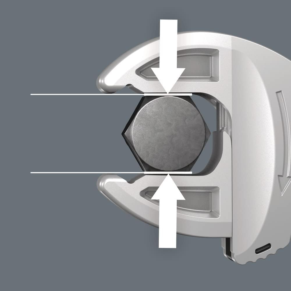 Wera Tools Joker 6004 16" Steel Adjustable Wrench