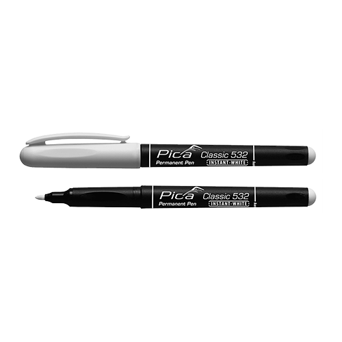 Pica Classic 532, Instant White Marker & Pen