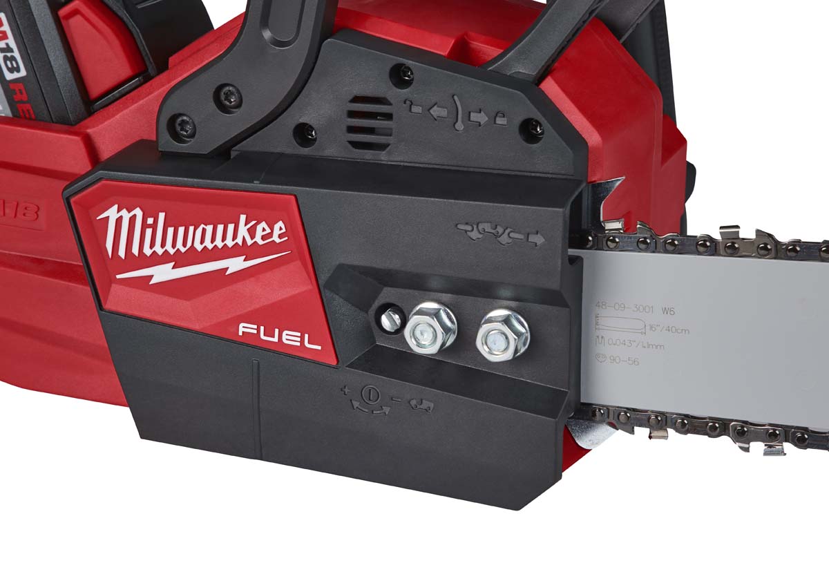 Milwaukee, 2727-21HD M18 FUEL Kit de tronçonneuse sans fil au lithium-ion 18 V de 16 po avec souffleur