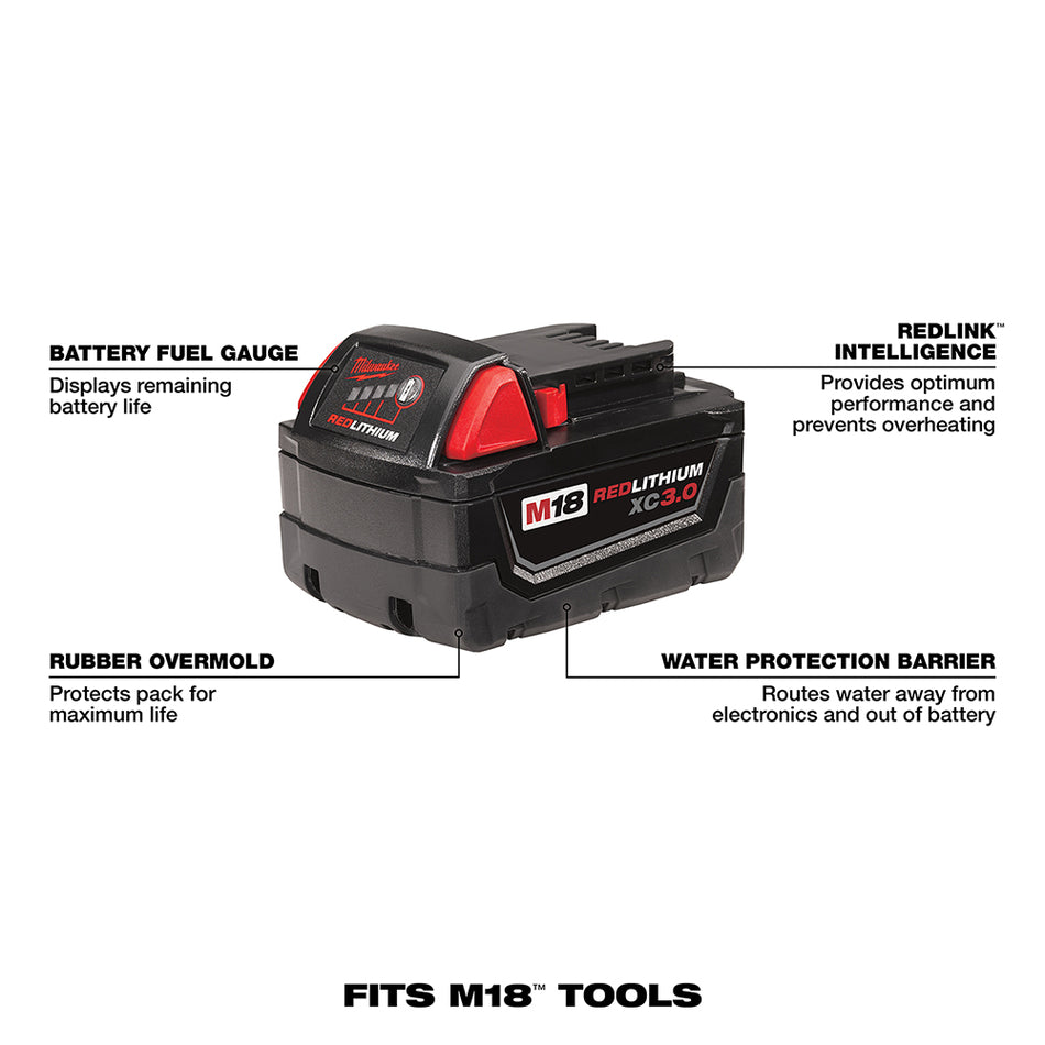 Milwaukee, 48-11-1835 M18 REDLITHIUM HIGH OUTPUT CP3.0 Battery