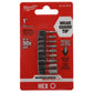 Milwaukee SHOCKWAVE 48-32-4616 Impact Duty Steel Hex Screw Driver Bit Set (9-Piece)