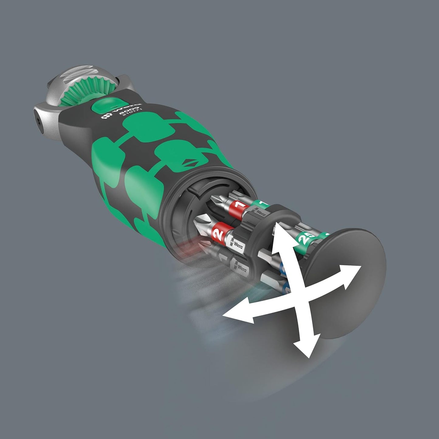 Wera Tools Zyklop 8009 Pocket Multi-Driver Set - 18 Piece