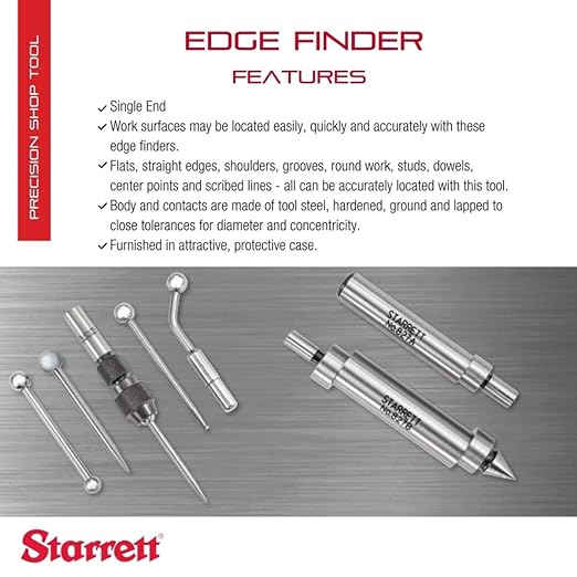 Starrett, 827A Edge Finder