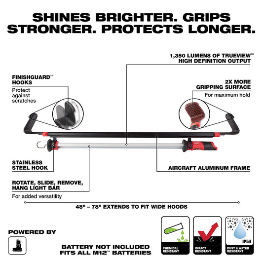 Milwaukee, 2125-20 M12™ Underhood Light