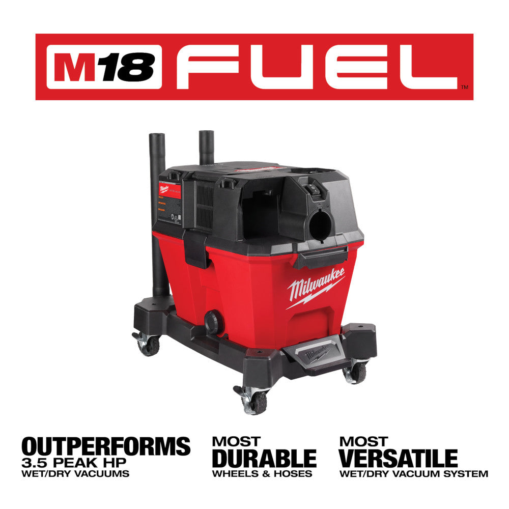 Milwaukee, 0910-20 M18 FUEL 6 Gallon Wet/Dry Vacuum