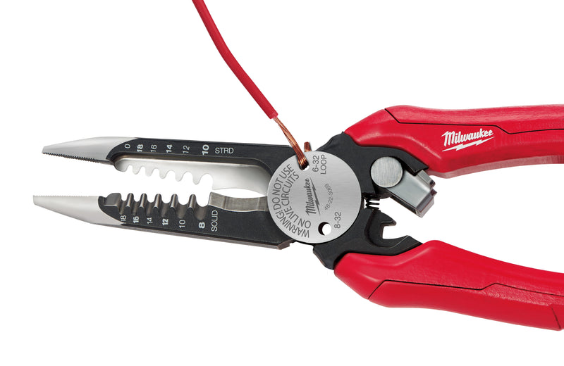 Milwaukee 48-22-6100 9 in. High Leverage Lineman's Pliers w/ Crimper