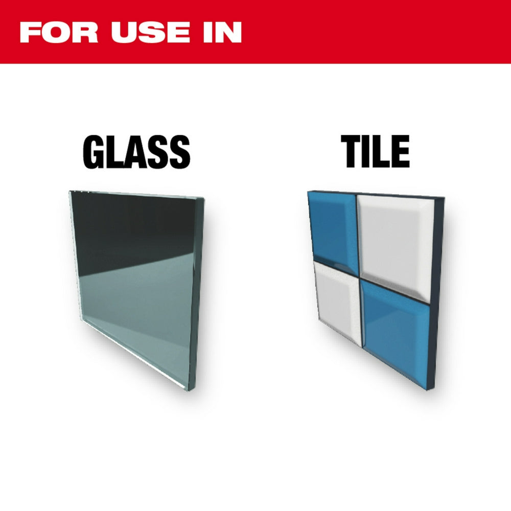 Milwaukee, 48-20-8980 1/8" Glass and Tile Bit