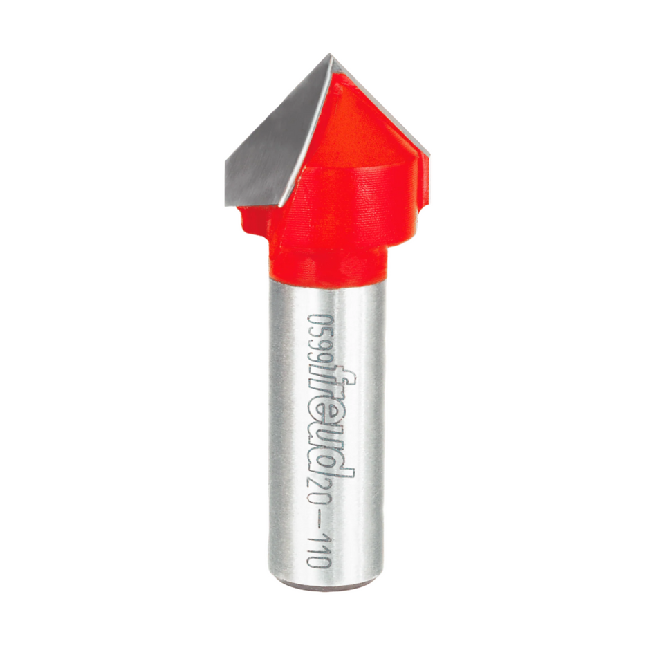 Freud, 20-110 7/8'' 90 Degree 'V' Grooving Router Bit 1/2'' Shank