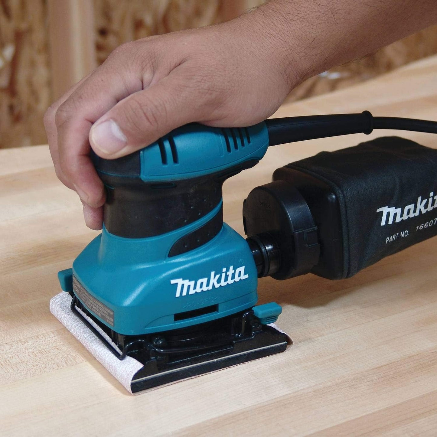 Makita, BO4557 1/4 Sheet Finish Sander