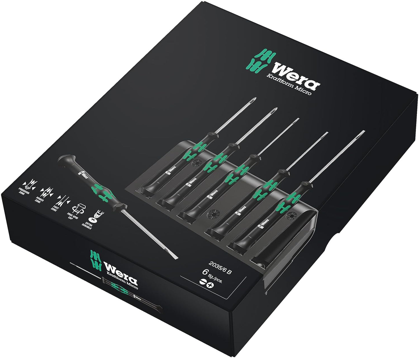 Wera Tools Micro Precision Screwdriver Set - 6 Piece