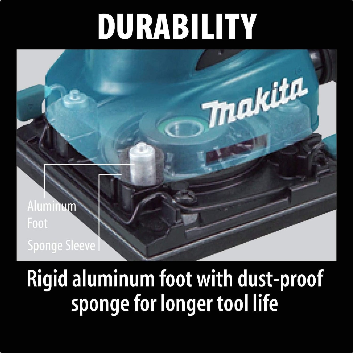 Makita, BO4557 1/4 Sheet Finish Sander