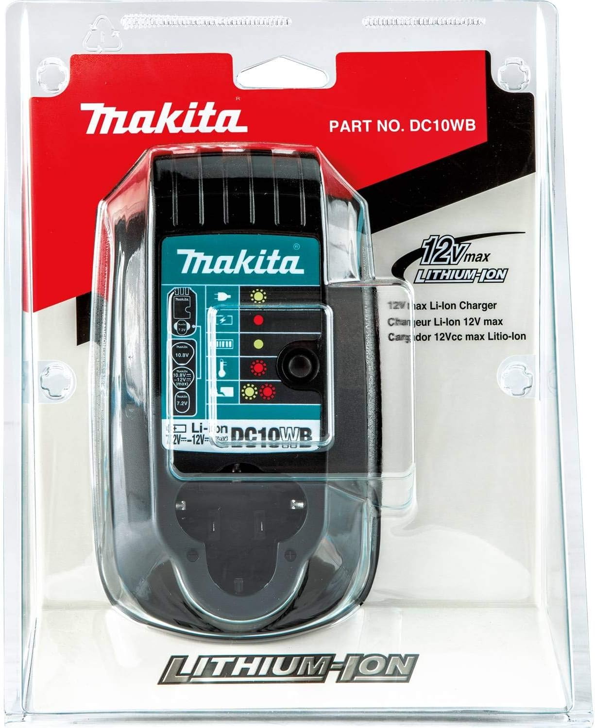 Chargeur de batterie Li-ion Makita DC10WB 10,8 V