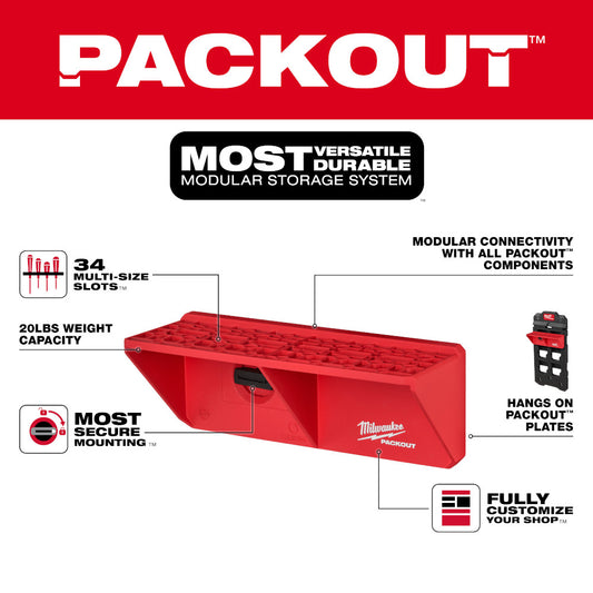 Milwaukee 48-22-8341 PACKOUT Support pour tournevis