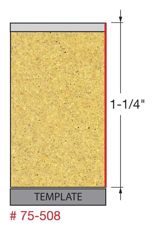 Freud, 75-508 1/2'' Flush Trim Upcut Spiral Router Bit 1/2'' Shank