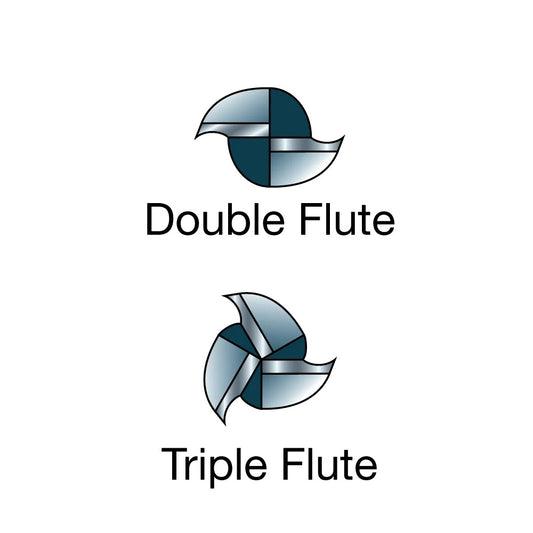 Freud, 75-510 Premier Solid Carbide 1/2'' Chipbreaker Up Spiral Router Bit