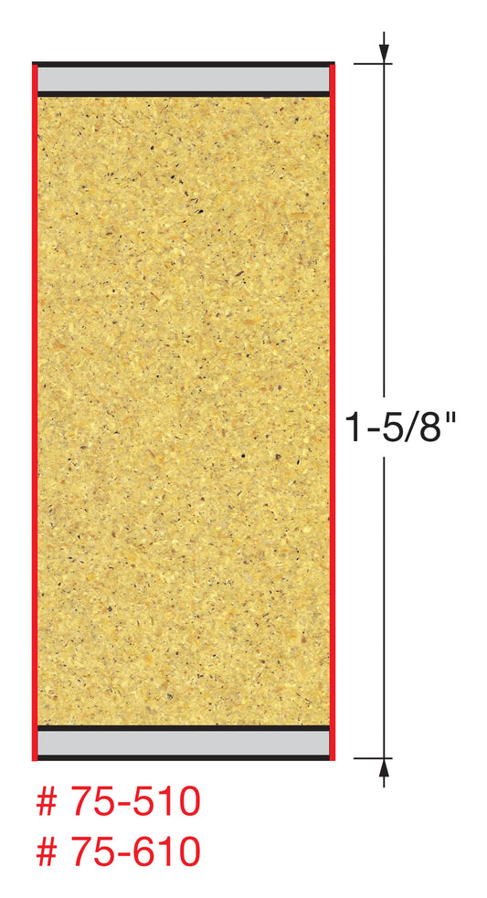 Freud, 75-610 Premier Solid Carbide 1/2'' Chipbreaker Up Spiral Router Bit