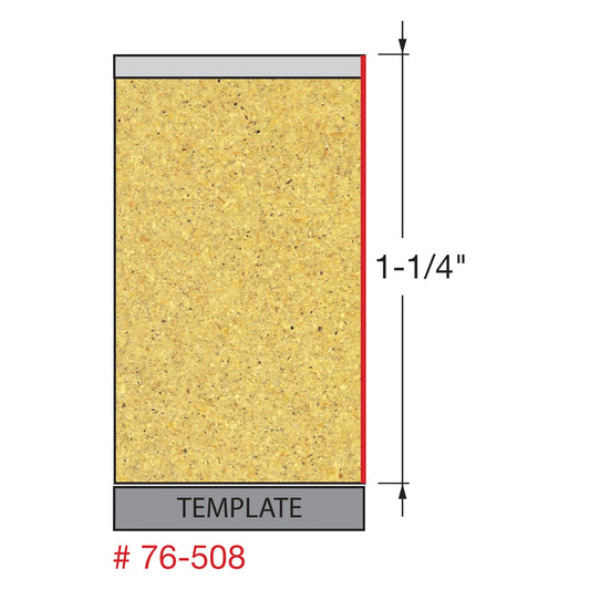 Freud, 76-508 1/2'' Flush Trim Downcut Spiral Router Bit 1/2'' Shank