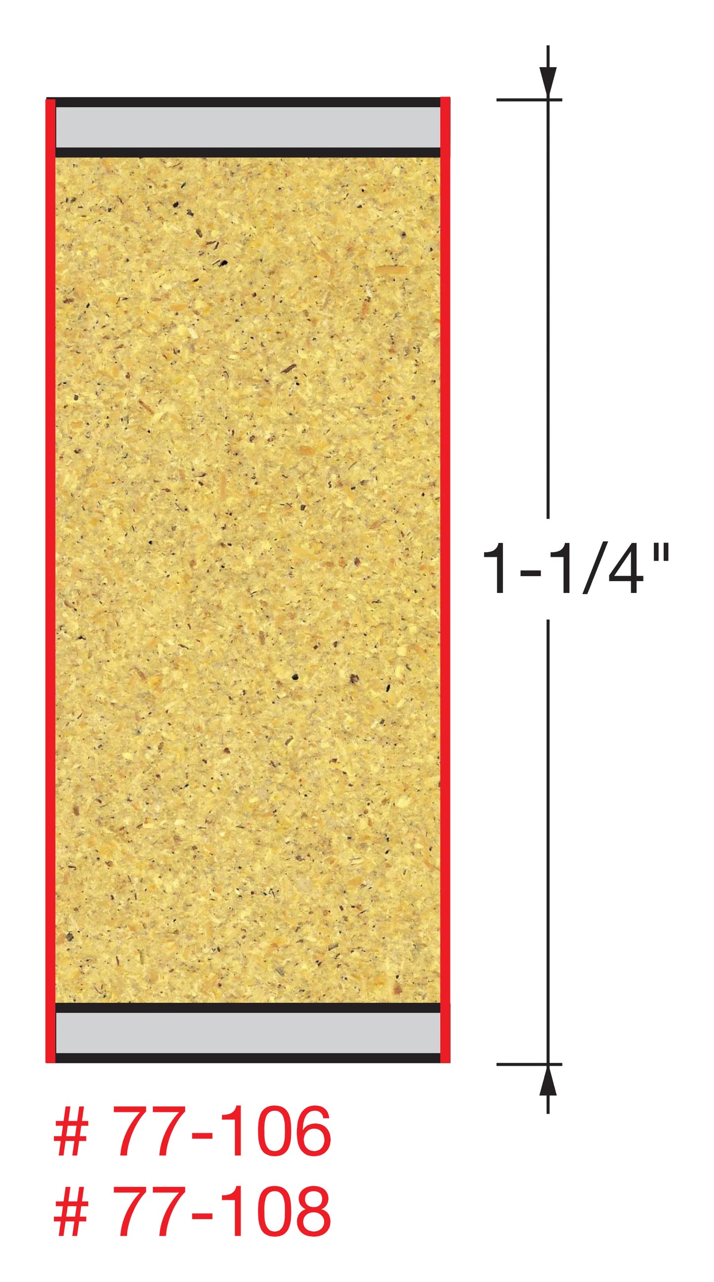 Freud, 77-108 1/2'' Single Compression Router Bit 1/2'' Shank