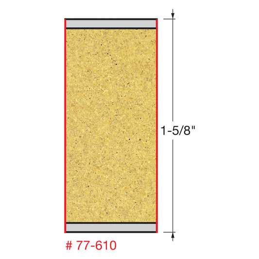 Freud, 77-610 1/2'' Chipbreaker Double Compression Spiral Router Bit 1/2'' Shank