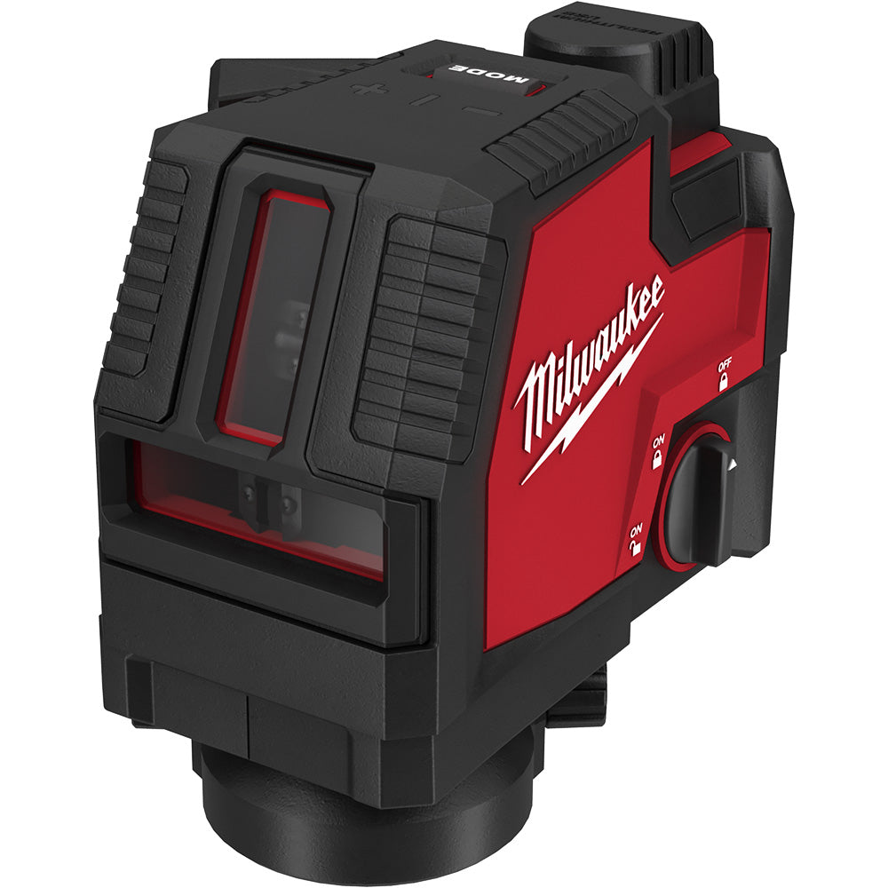 Milwaukee, 3521-21 USB Rechargeable Green Cross Line Laser