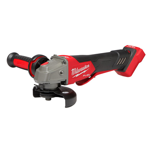 Milwaukee, 2888-20 M18 FUEL 4-1/2 in. / 5 in. Variable Speed Braking Grinder, Paddle Switch No-Lock