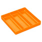 Ernst, 5025 Three Compartment Organizer Tray-Orange