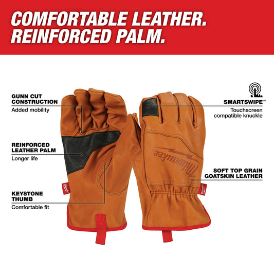 Milwaukee, Goatskin Leather Gloves