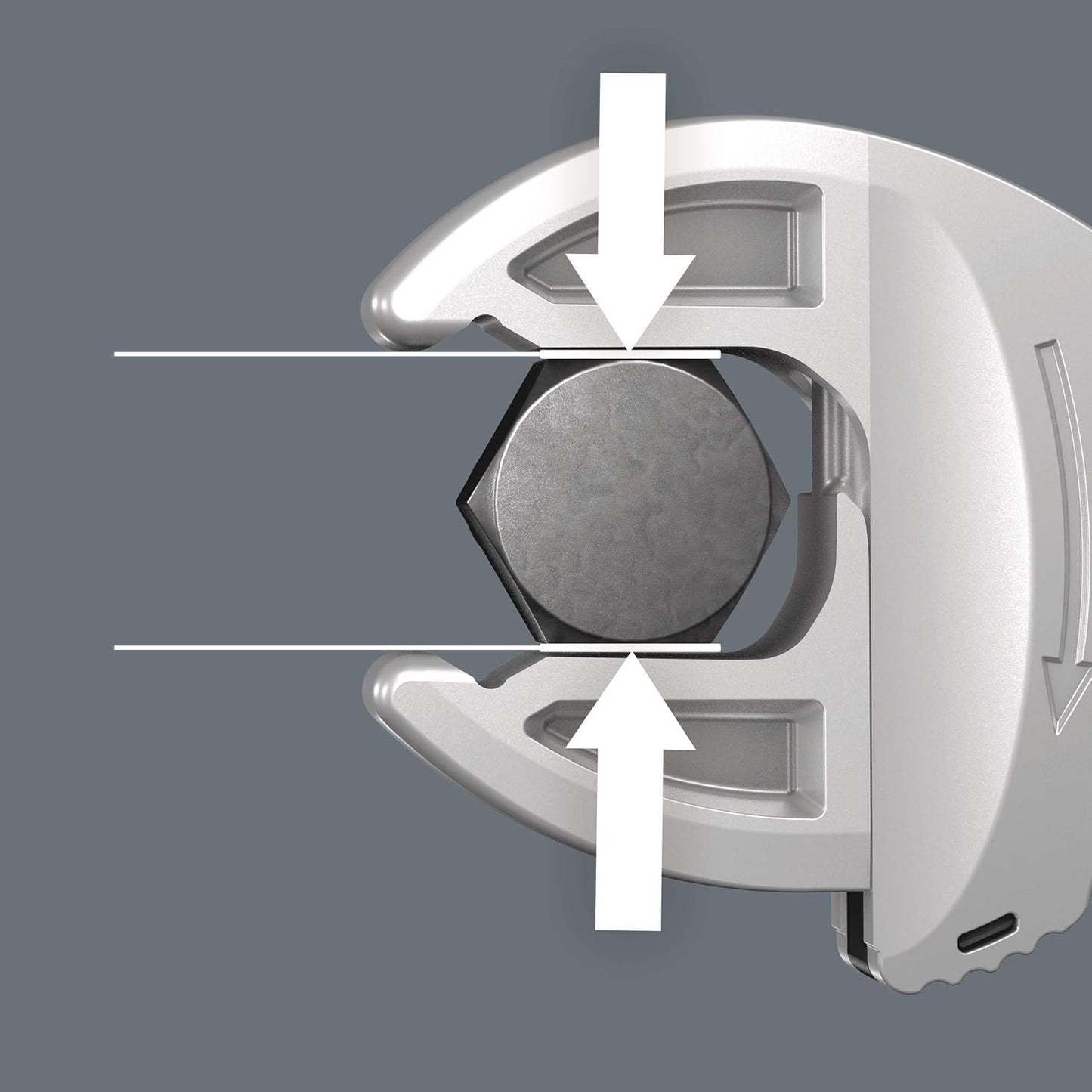 Wera Tools Joker 6004 Steel Adjustable Wrench Set - 4 Piece