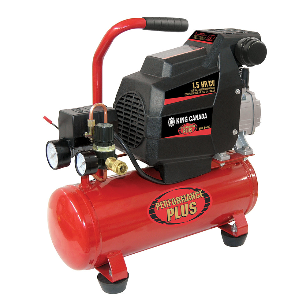 King, 8449C/8200NH25 Air Compressor Combo KIt