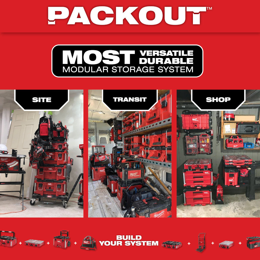 Milwaukee, 48-22-8429 Boîte à outils PACKOUT XL