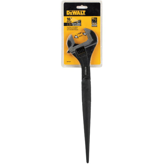 DEWALT DEW-DWHT80272 16in All Steel Adjustable Wrench