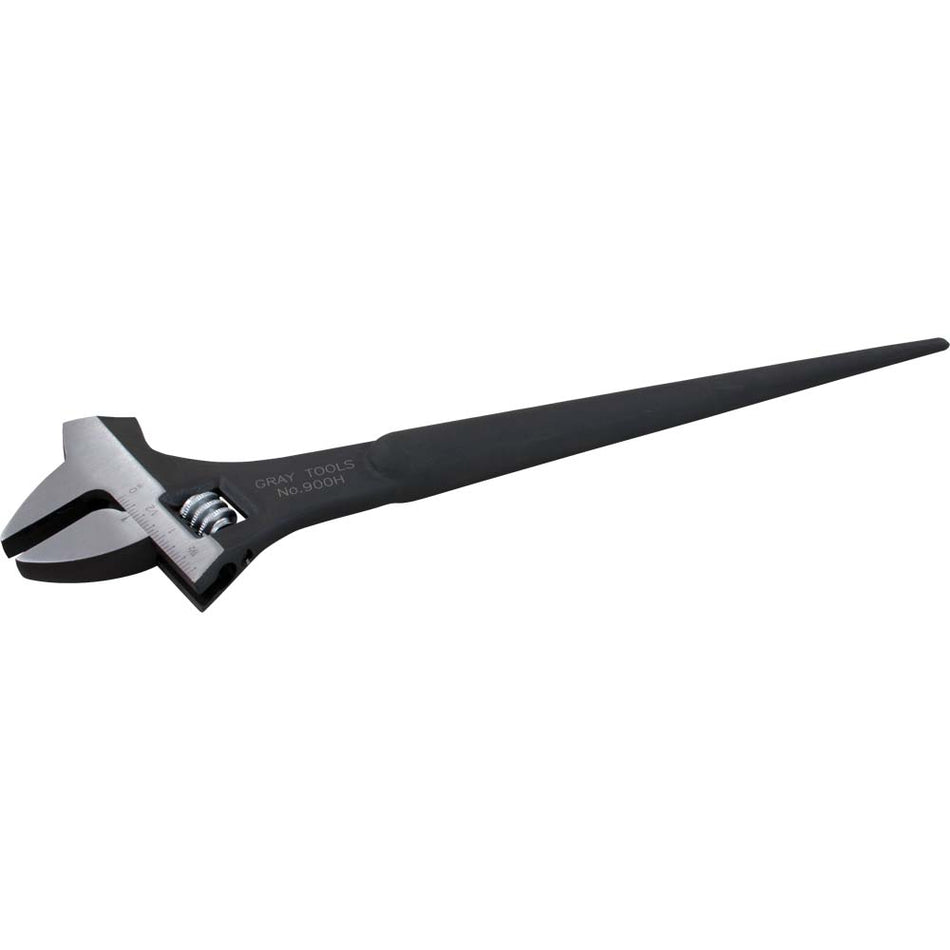 Gray Tools, 900H Structural Adjustable Wrench w/Side Hammer