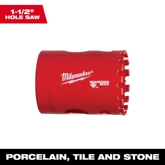 Milwaukee, 49-56-5630 1-1/2 in. Diamond Plus Hole Saw