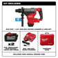 Milwaukee, 2718-22HD M18 FUEL 18 Volt Lithium-Ion Brushless Cordless 1-3/4 in. SDS MAX Rotary Hammer with One Key Kit