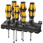 Wera Tools Screwdriver Set with Rack - Yellow, 6 Piece