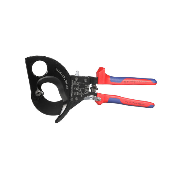 Knipex 95 31 280 SBA Cable Cutters Comfort Grip Ratcheting Type