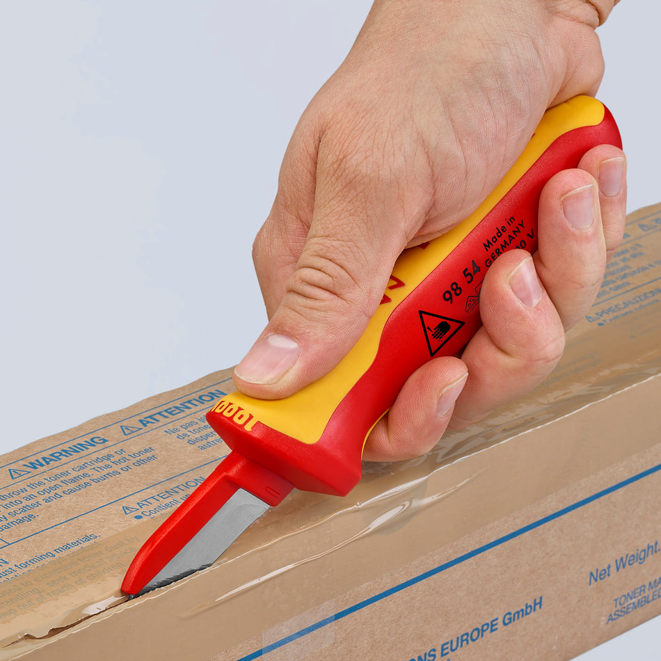Knipex 98 54 1,000V Insulated Cable Knife