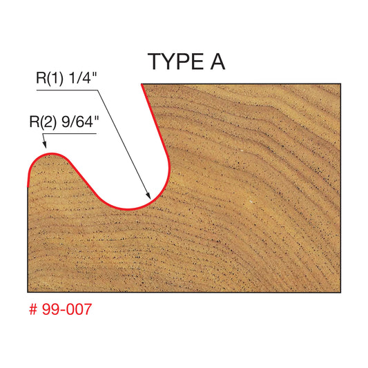 Freud, 99-007 Embout à lèvre pour traction de porte, tige 1/2'' 13271