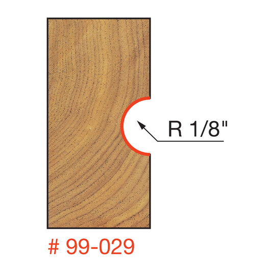 Freud, 99-029 Embout à flûte à rayon 1/8'', tige 1/2''