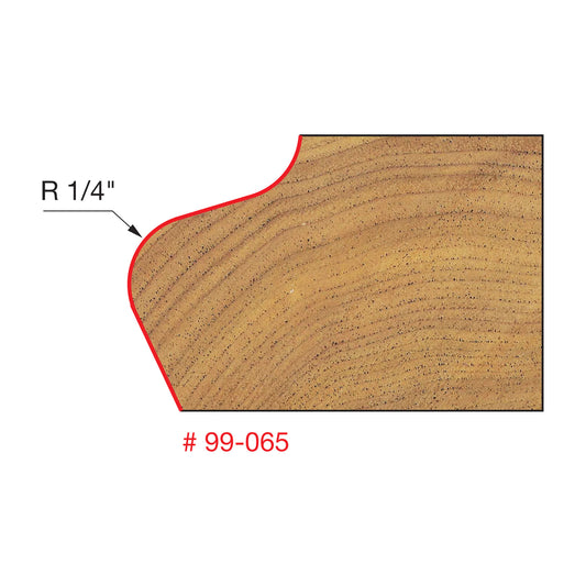 Freud, 99-065 Embout à lèvres pour porte à tirage de doigt à rayon de 1/4'', tige de 1/2'' 13269
