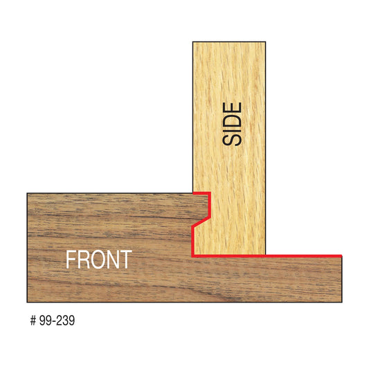 Freud, 99-240 Drawer Lock Router Router Bit 1/2'' Shank
