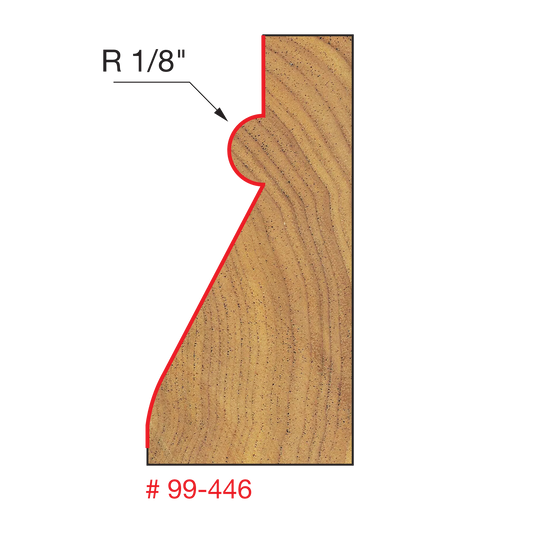 Freud, 99-446 Hand Rail Router Bit 1/2'' Shank