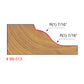 Freud, 99-513 Quadra-Cut Raised Panel Bit 1/2'' Shank