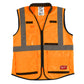Milwaukee, 48-73-5092 High Visibility Orange Performance Safety Vest - L/XL (CSA)