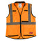 Milwaukee, 48-73-5092 High Visibility Orange Performance Safety Vest - L/XL (CSA)