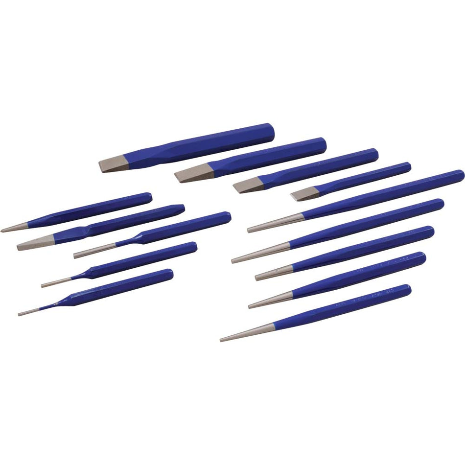 Gray Tools, C14LR Punch and Chisel, 14pc. Set